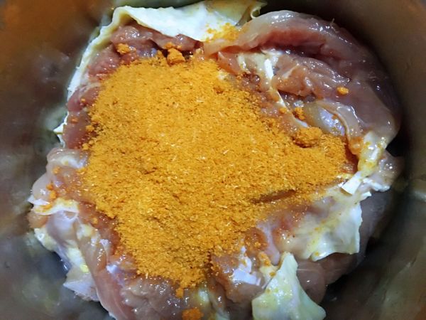 奥尔良烤鸡腿卷