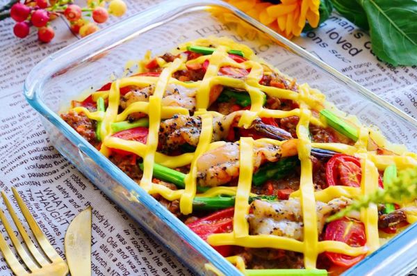 芝士焗千层牛肉土豆泥