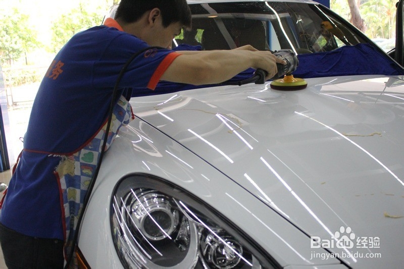 深圳保时捷卡宴车身透明膜施工,全车隐形车衣