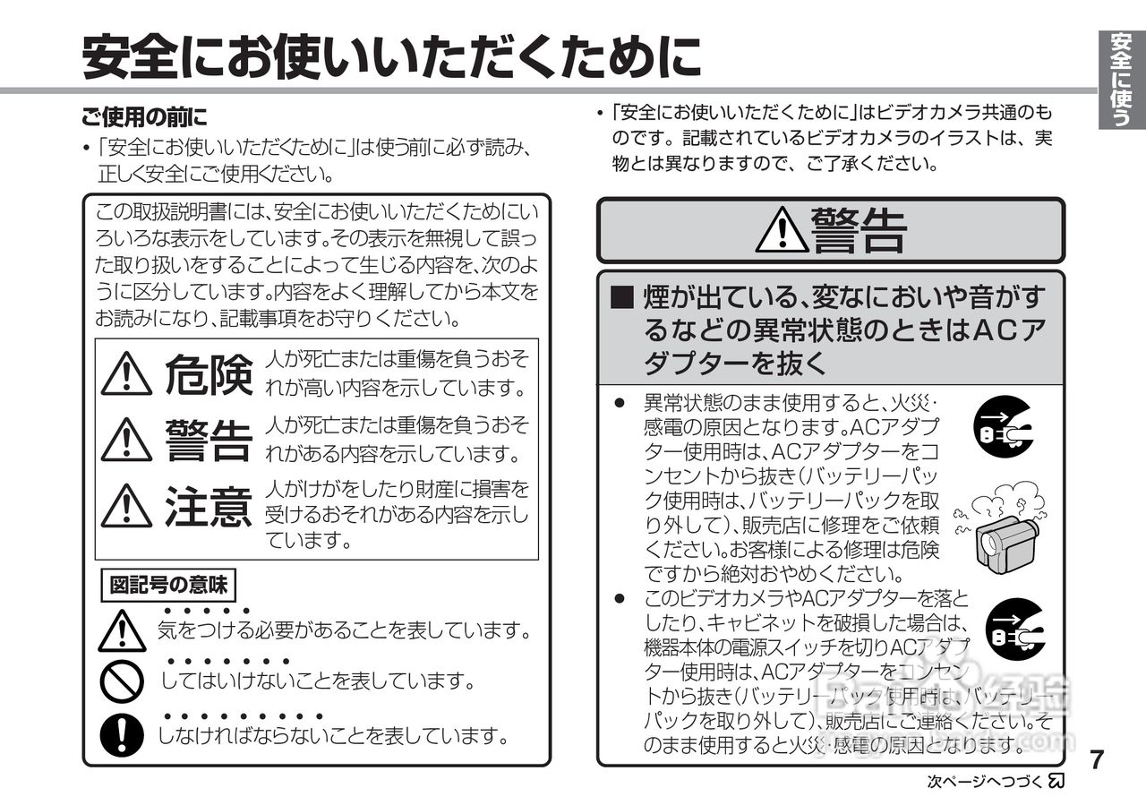 SHARP VL-Z5摄像机说明书:[1]