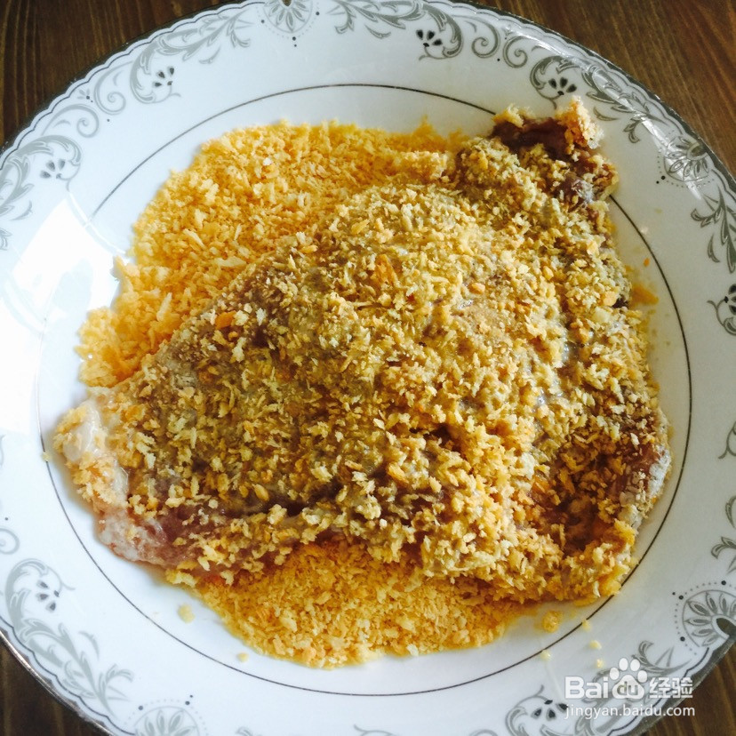 劲脆黄金炸猪排的做法