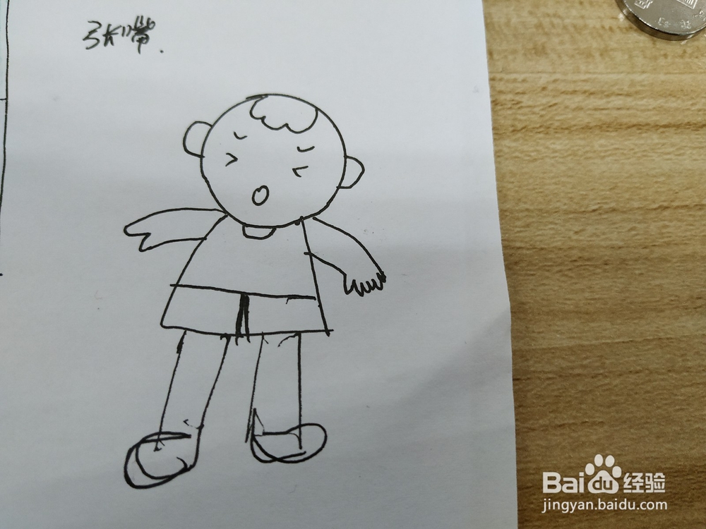 张大嘴巴的男孩简笔画怎么画,怎么画张嘴巴男孩