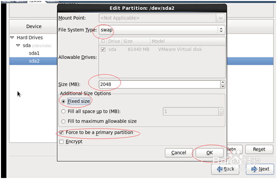 VMware vSphere Client安装CentOS6.4系统