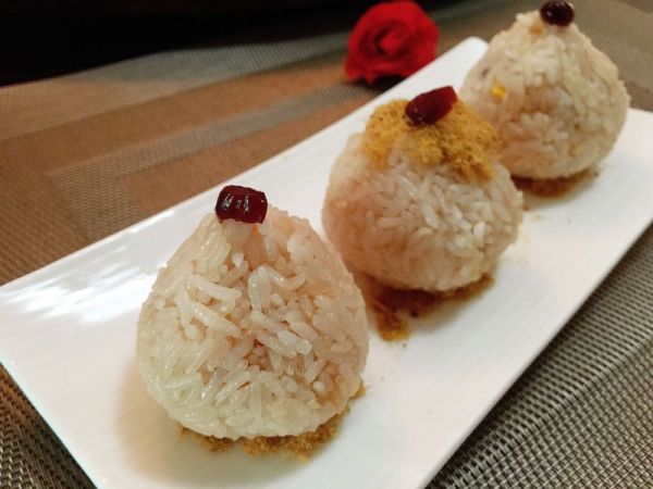 蔓越莓柠香爆浆饭团