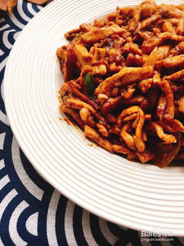 如何制作酱香鸡丝