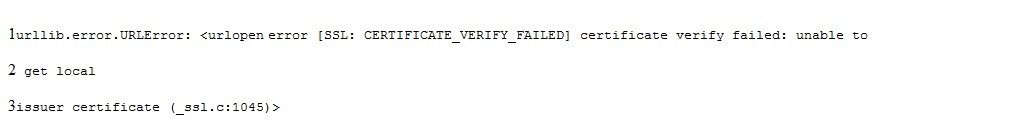 Python的urlopen失败的原因