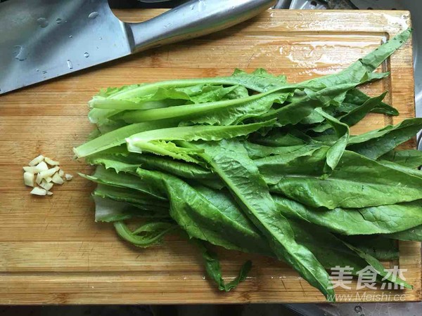 豆酱油麦菜的做法