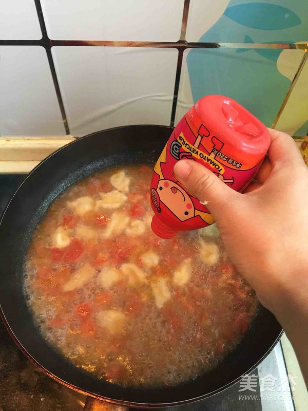番茄疙瘩汤的做法