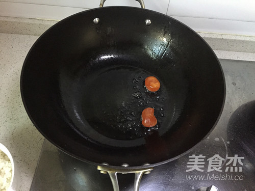蛋黄南瓜炒饭