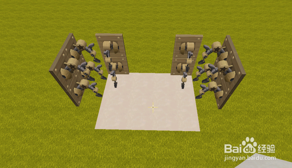 迷你世界怎么做隐藏门