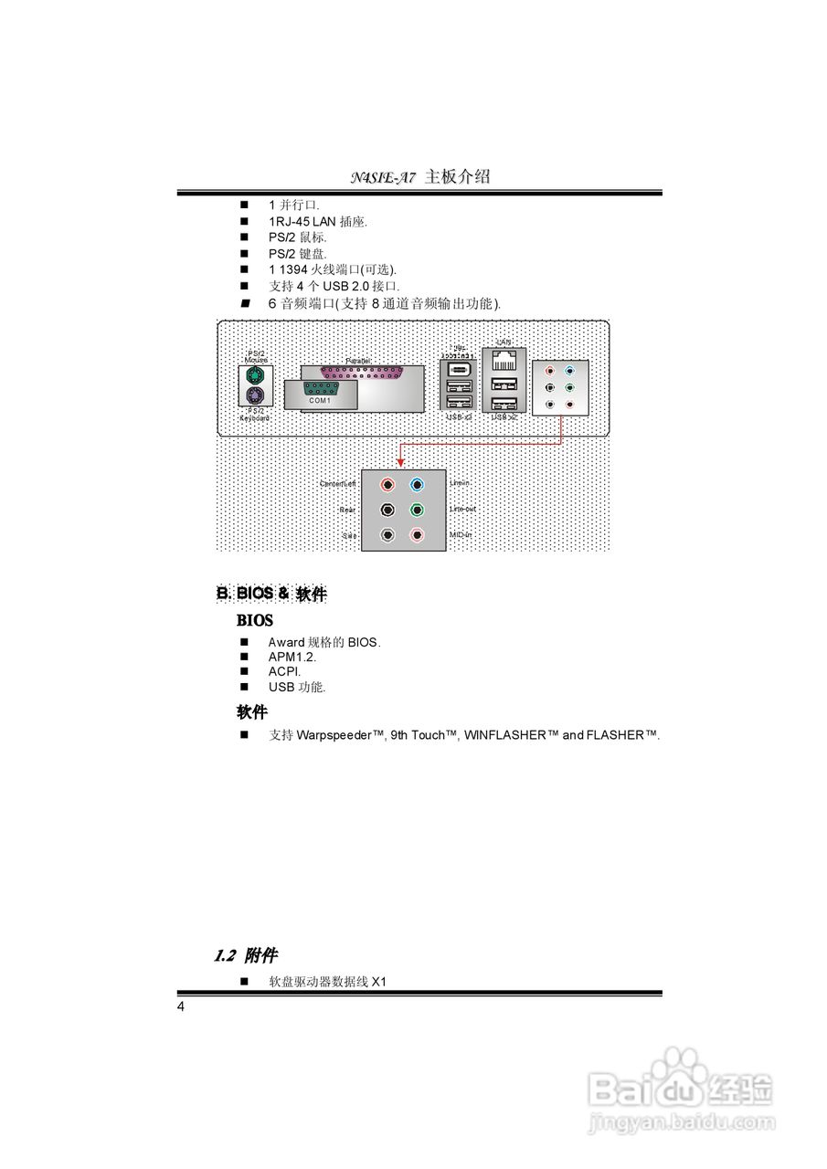 映泰N4SIE-A7型主板说明书:[1]
