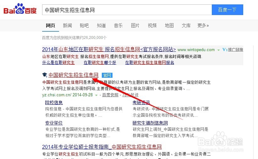 如何进行网上研究生报名