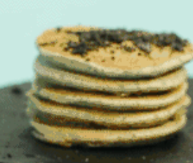 8个月宝宝补钙辅食----紫菜芝麻松饼