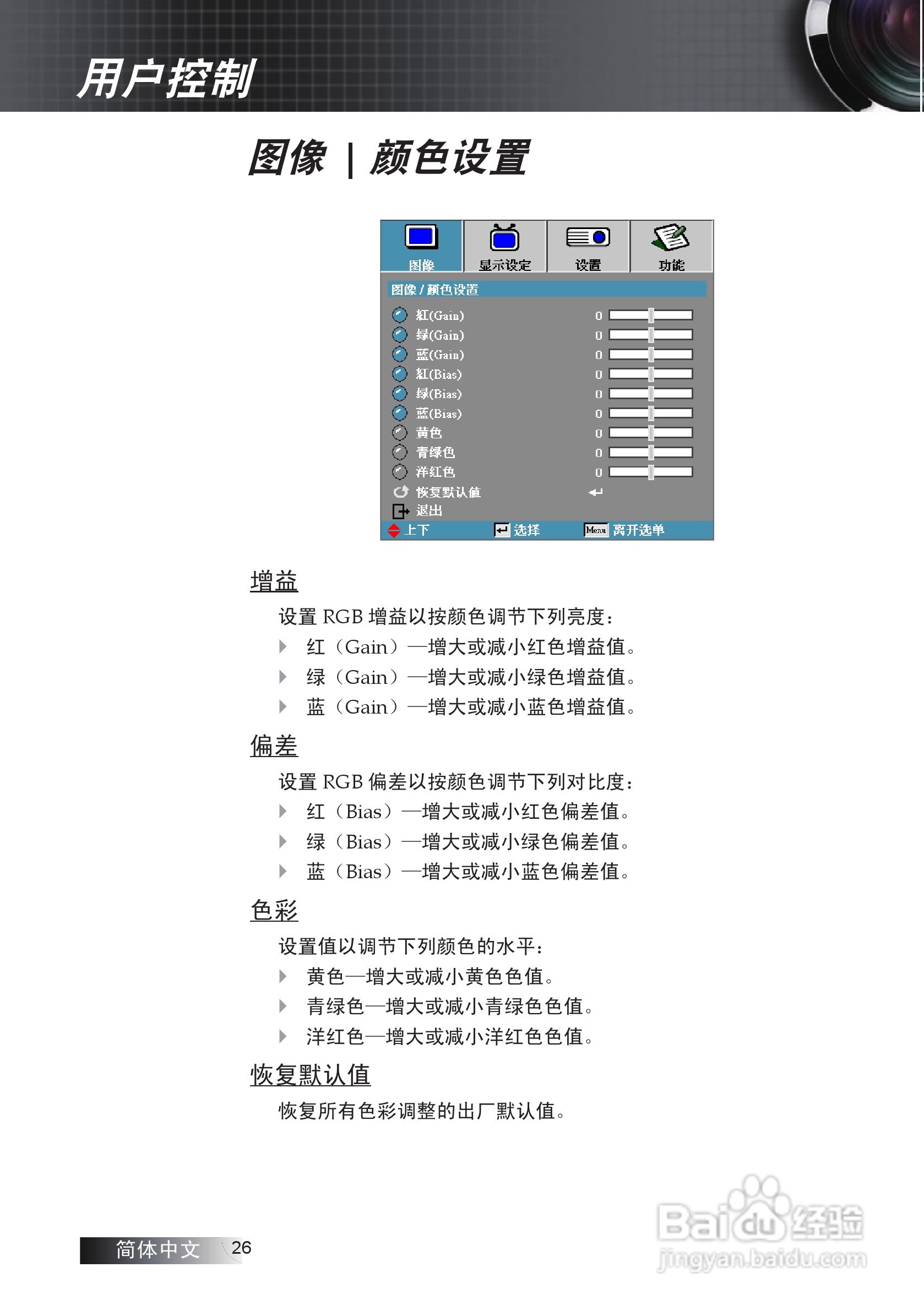 Optoma奥图码EP7155i投影机使用说明书:[3]