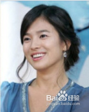 学宋慧乔简单韩式气质编发