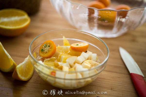 暖冬肉桂水果茶