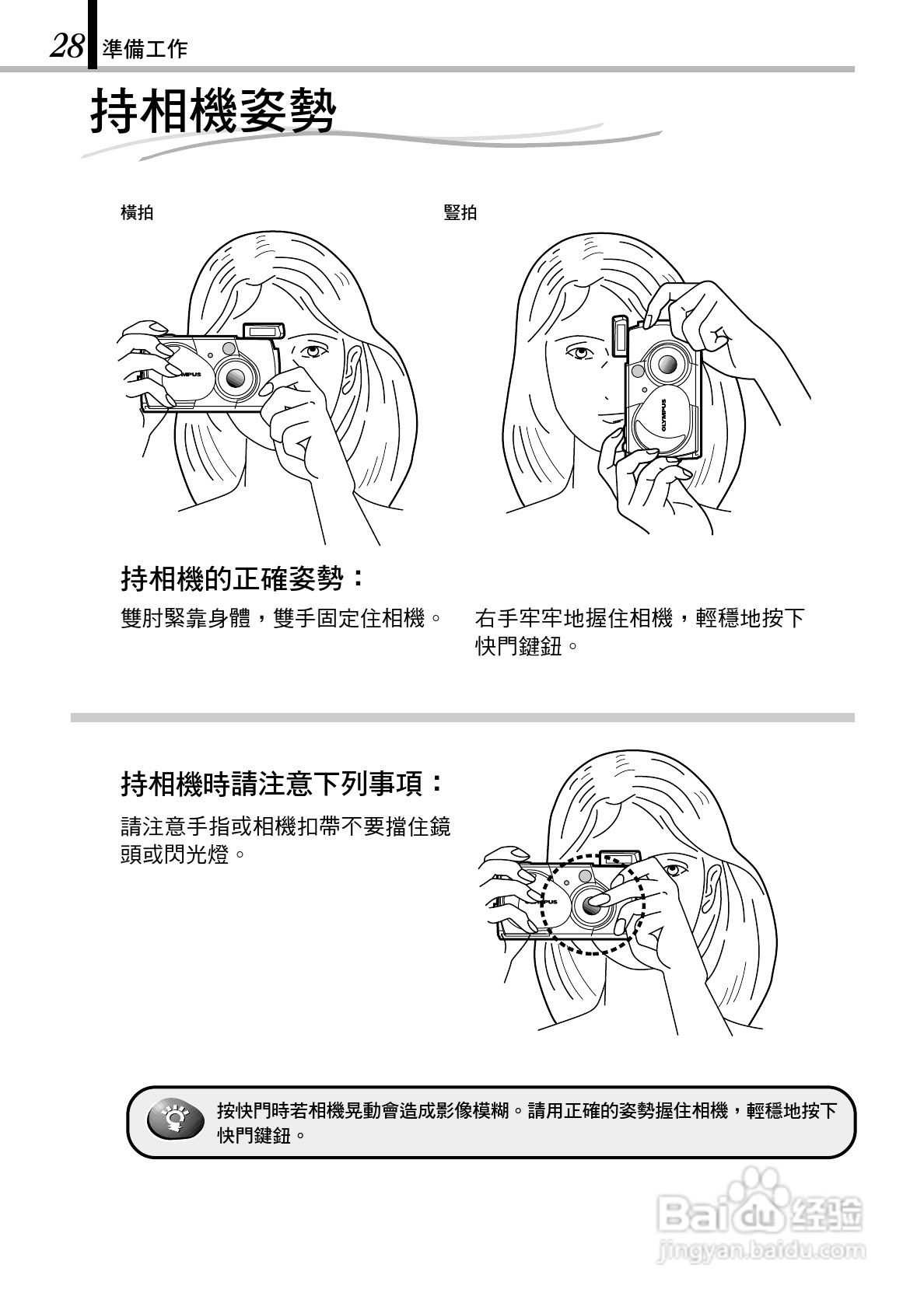奥林巴斯 D-150Z数码相机说明书:[3]