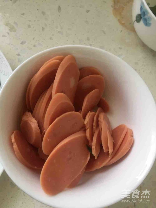 黄瓜火腿的做法