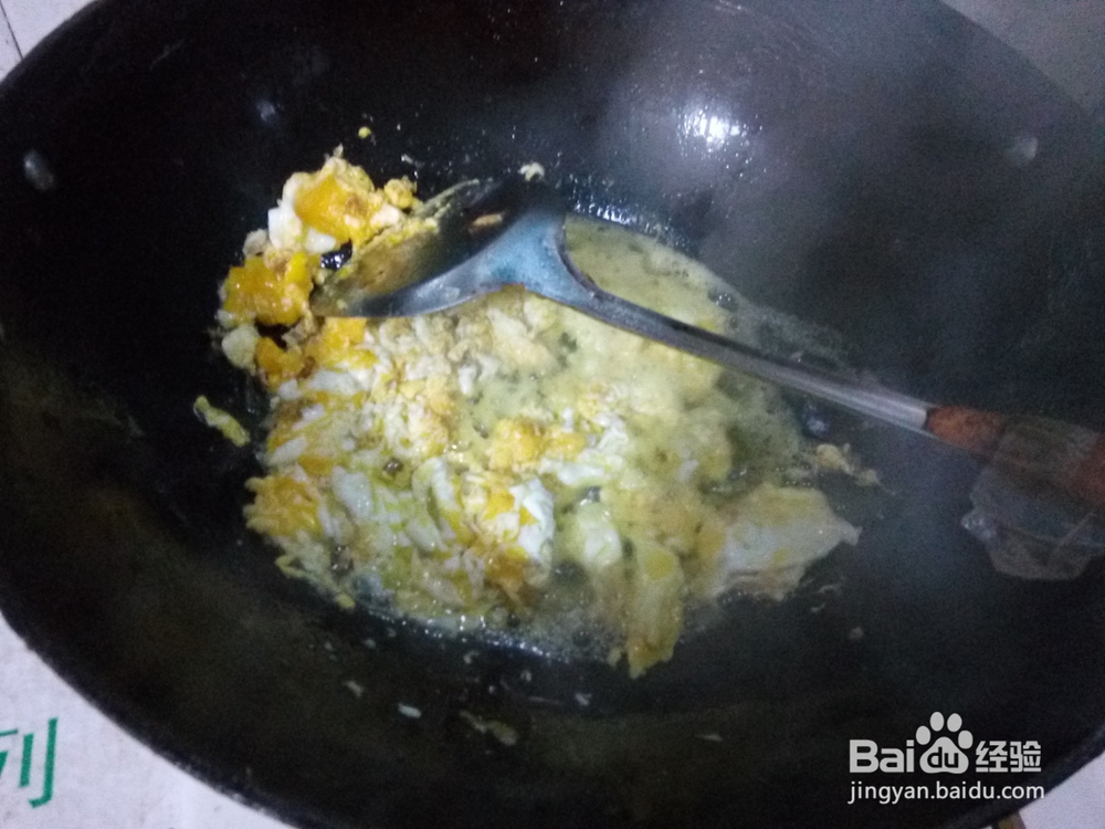 鸡蛋酱拌过水面