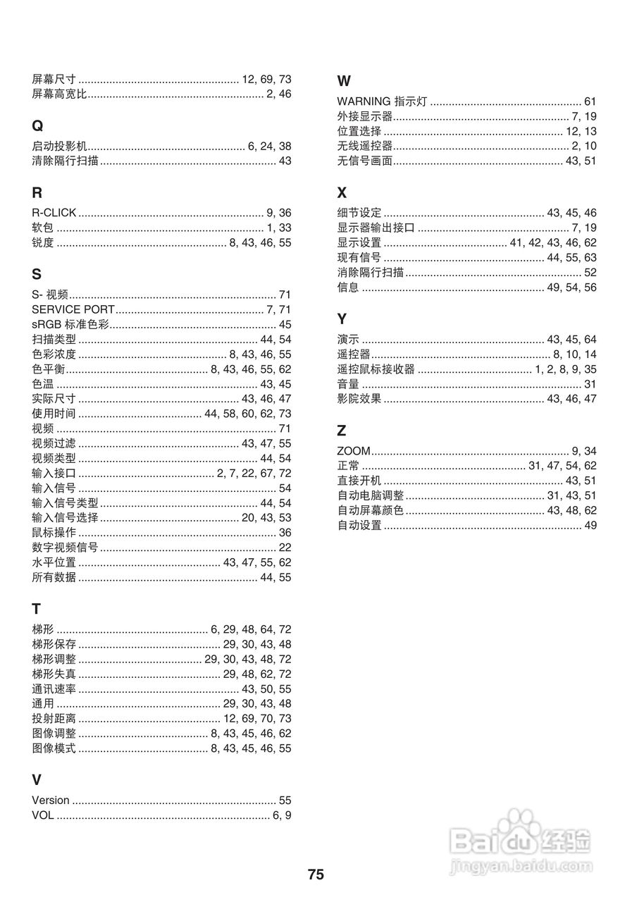 佳能LV-7365投影仪使用说明书:[9]