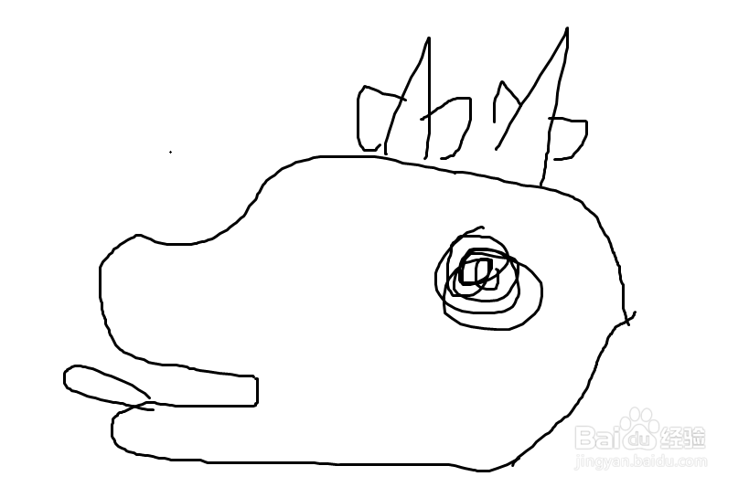 如何快速画出一个长颈鹿？