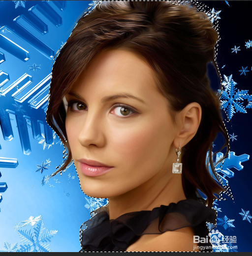 PS教程用快速蒙版和快速选择工具快速抠图