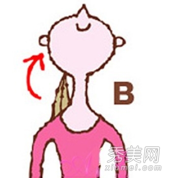 漫画演绎瘦脸瑜伽动作