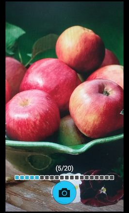 Samsung GALAXY CORE Prime如何使用连拍功能拍照?(G3609)