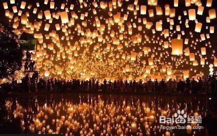 夜晚如何拍好孔明灯