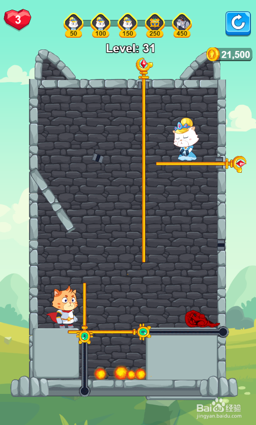 The Rise of Cat Hero的Level 31如何通过