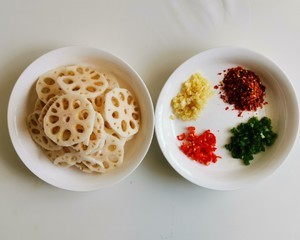 香辣藕片的做法