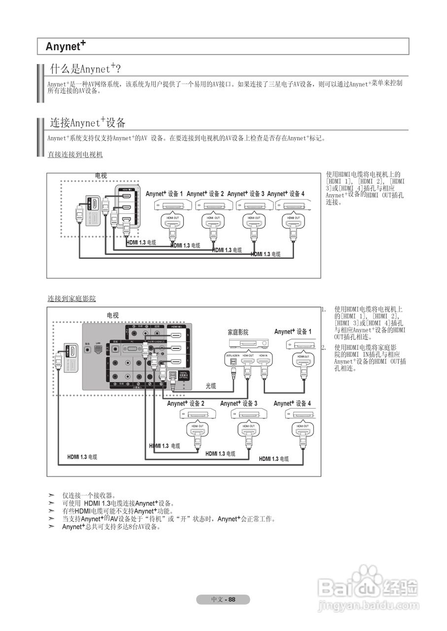 三星LA55A950D1F液晶彩电使用说明书:[10]