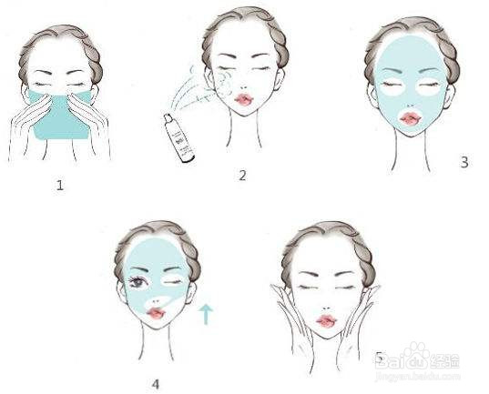 映豆面膜正确使用步骤