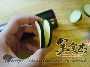 鱼香茄盒的做法