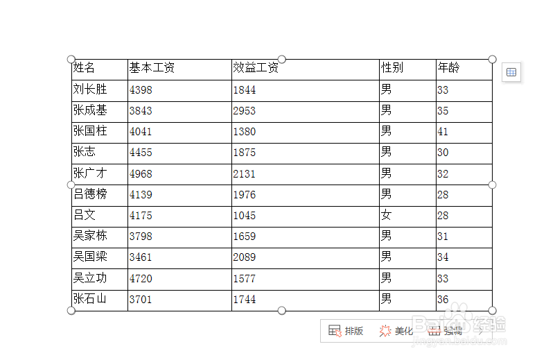 PPT中怎么给表格添加背景图片