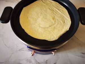 手抓饼肉松奶酪卷的做法