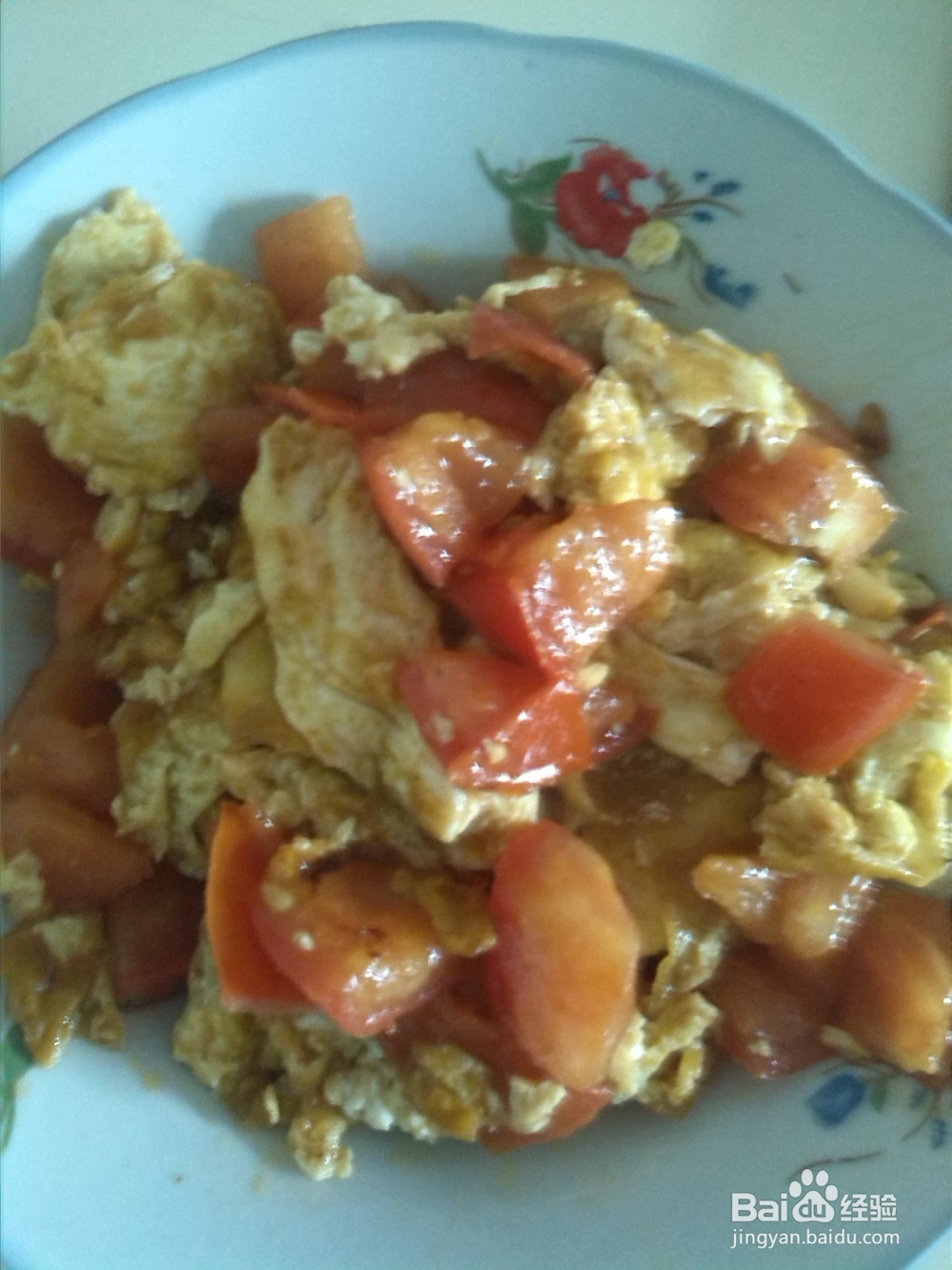 番茄炒鸡蛋的做法
