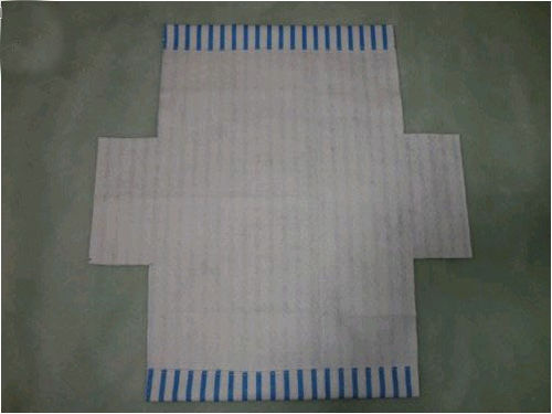 手工DIY清爽条纹餐巾纸盒套