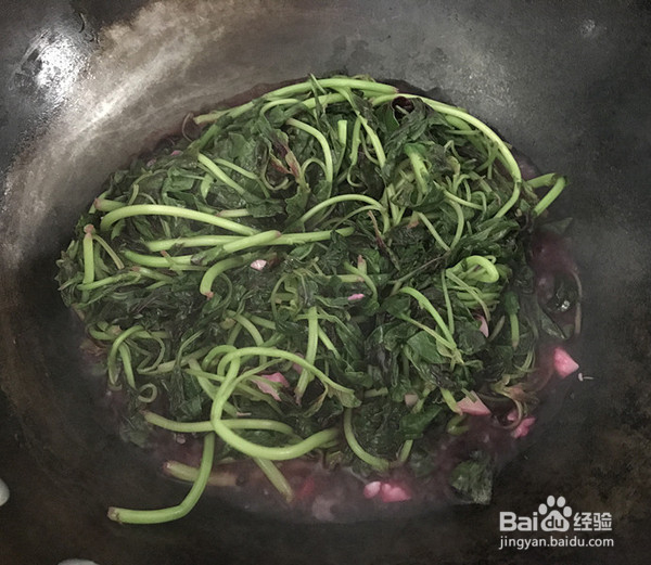 炒苋菜的做法