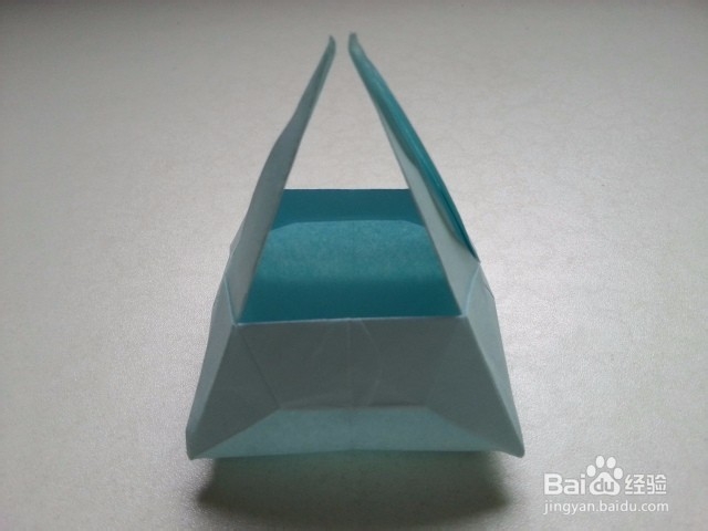怎样用纸折便携式篮子
