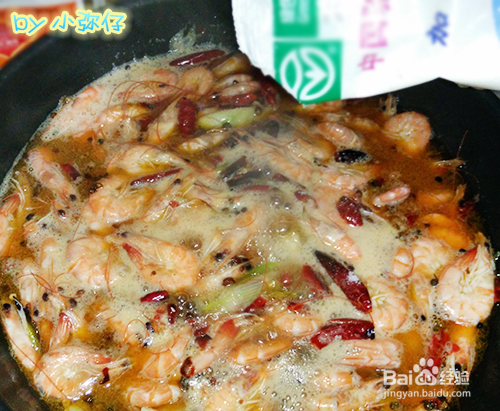 川味麻辣虾的做法 做麻辣虾的步骤