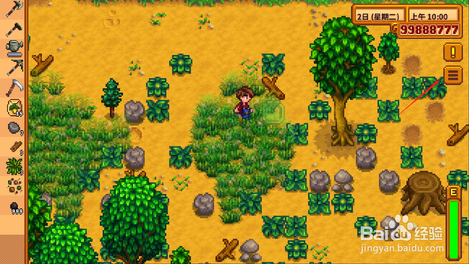 星露谷物语怎么整理物品