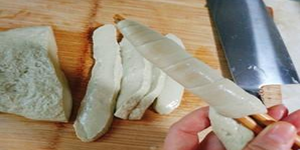 烤面筋怎么切
