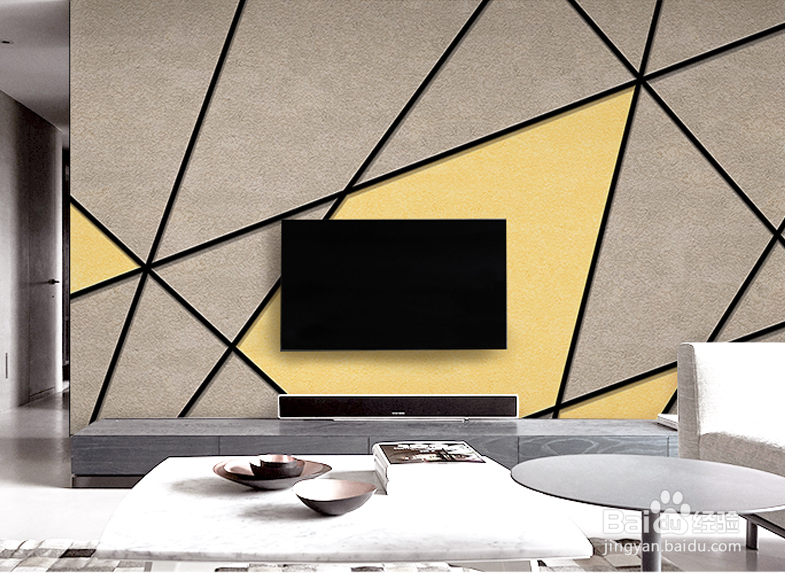 怎么设计家里的电视背景墙,沙发背景墙