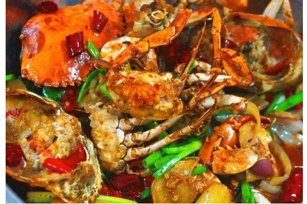 怎么炒香辣蟹