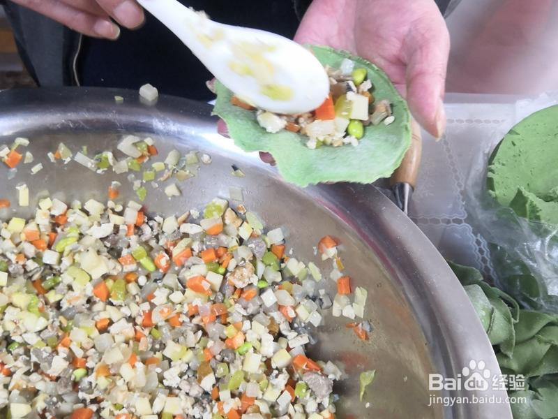 传统做法青饺的做法