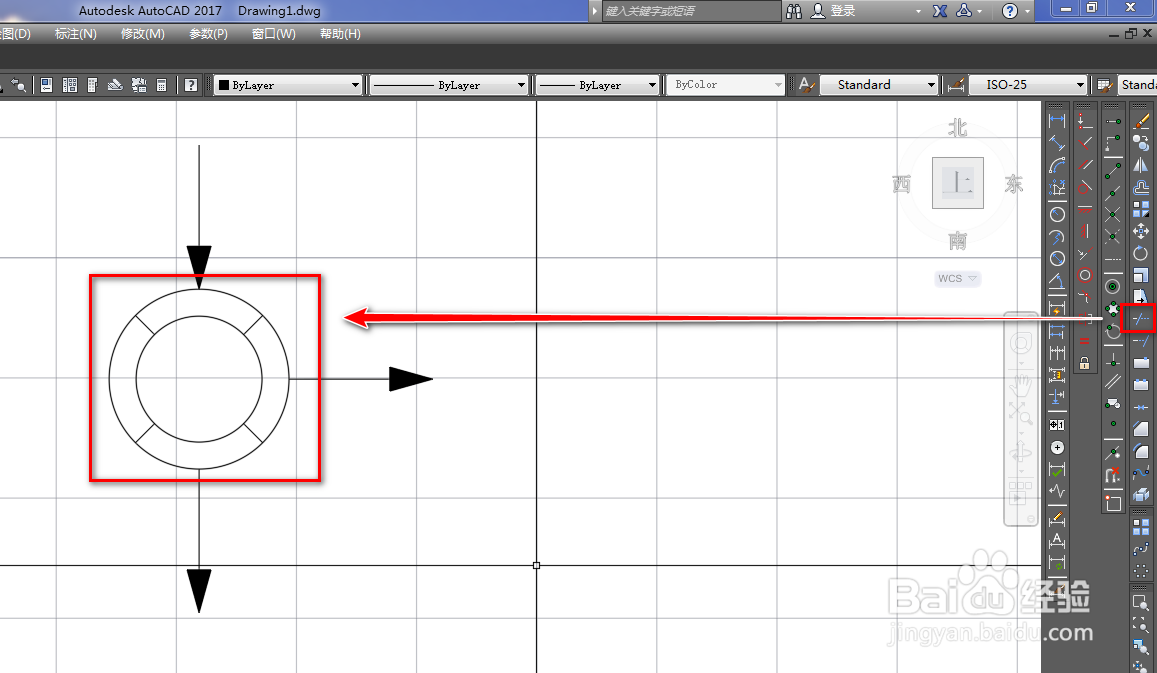 使用CAD绘制滚筒碎选机