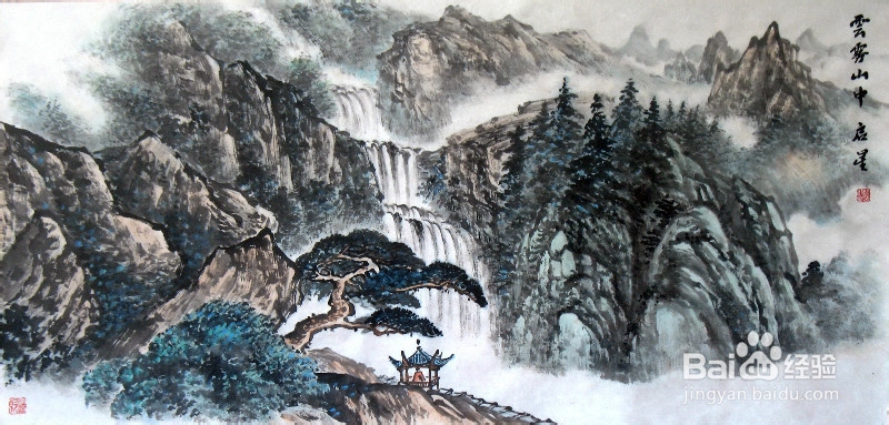 学山水画的注意事项