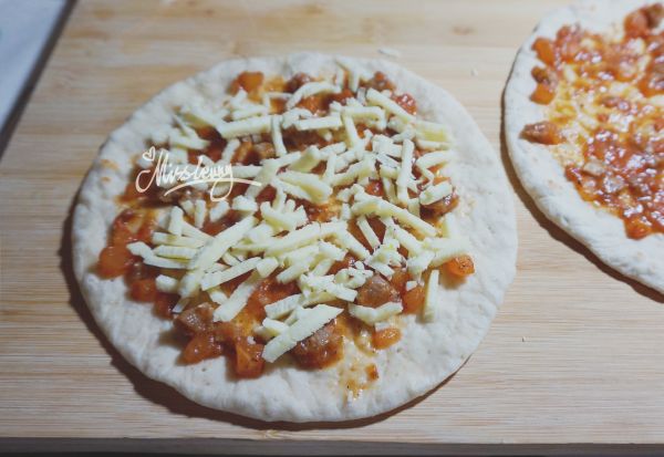 黑椒牛肉小披萨