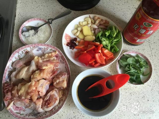 台湾名菜三杯鸡制作